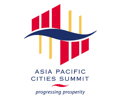 Asia Pacific Cities Summit branding design