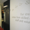 Blue Care internal signage