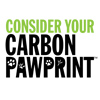 Carbon Pawprint graphic design