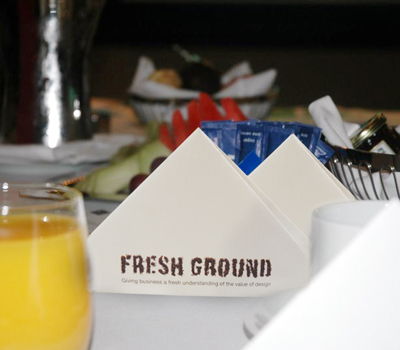 Fresh Ground brochure design