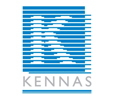 Kennas logo and stationery design