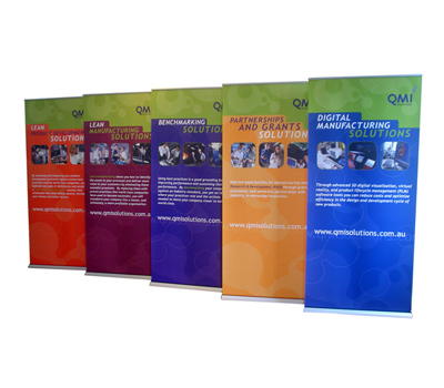 Portable display banners