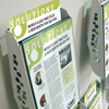 QMI Solutions custom-designed brochure holders