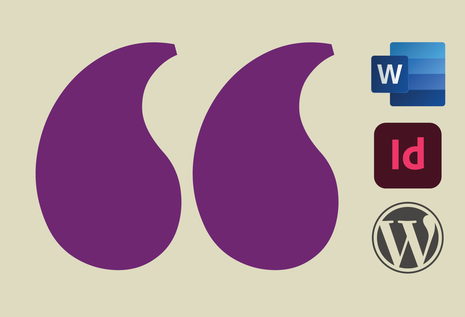 Easily collate, standardise & add bibliography to Word, InDesign & WordPress