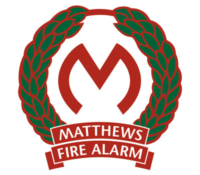 Matthews Fire Alarm logo